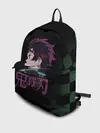 Рюкзак джинсовый / Танджиро Камадо Kimetsu no Yaiba