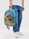 Рюкзак джинсовый / Милая лисичка