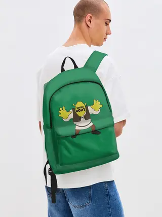 Рюкзак джинсовый / Shrek. Somebody