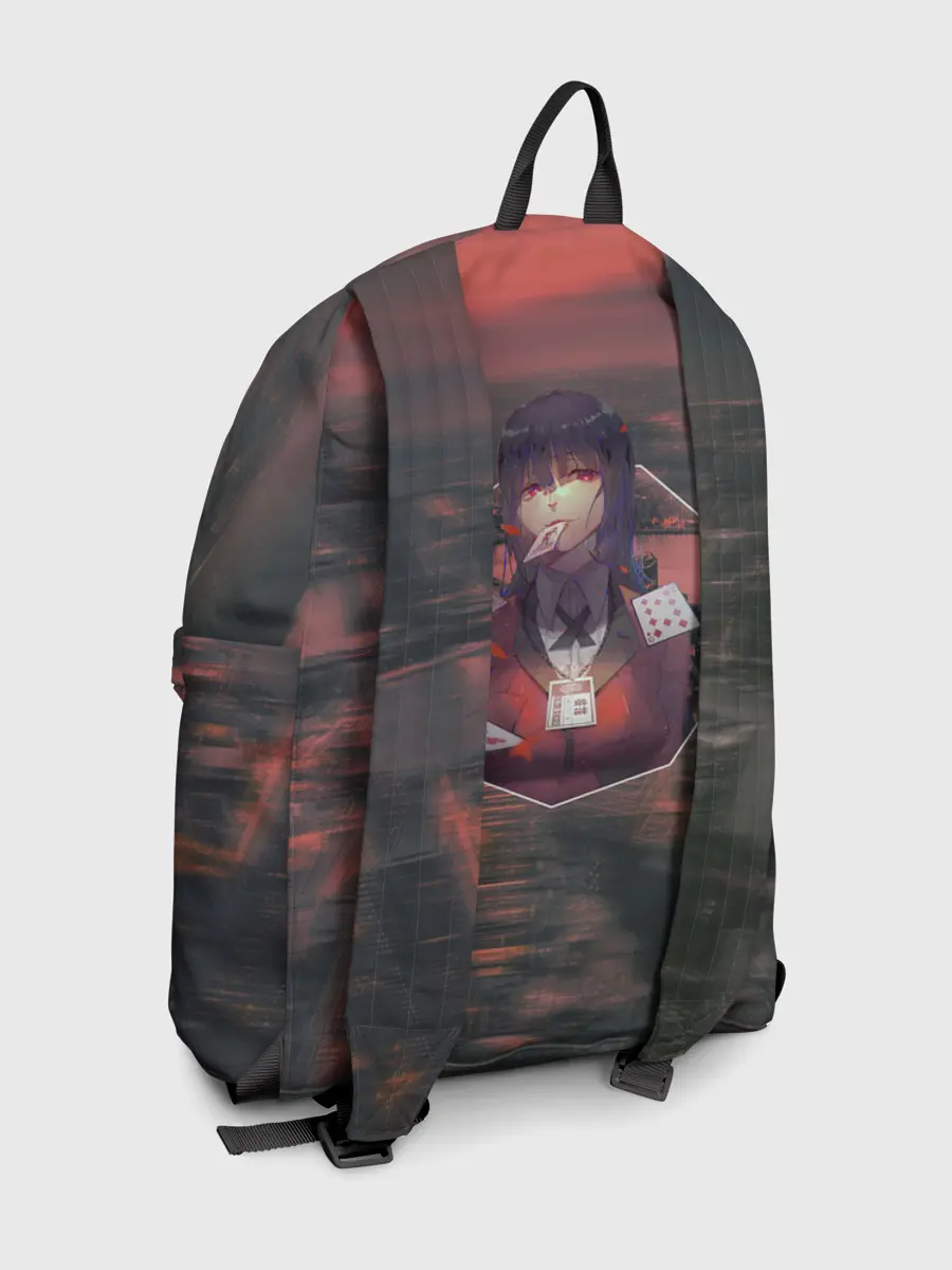 Рюкзак джинсовый / Kakegurui Yumeko Jabami art