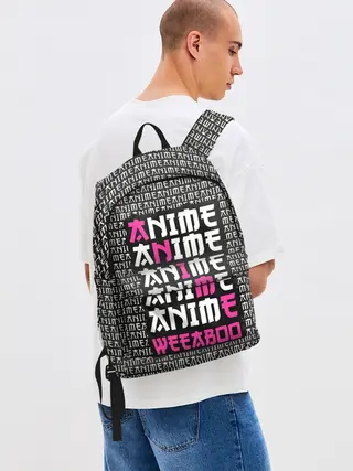 Рюкзак джинсовый / Anime weeaboo