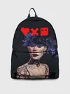 Рюкзак джинсовый / Love, Death and Robots | Lora