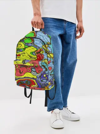 Рюкзак джинсовый / Multicolored