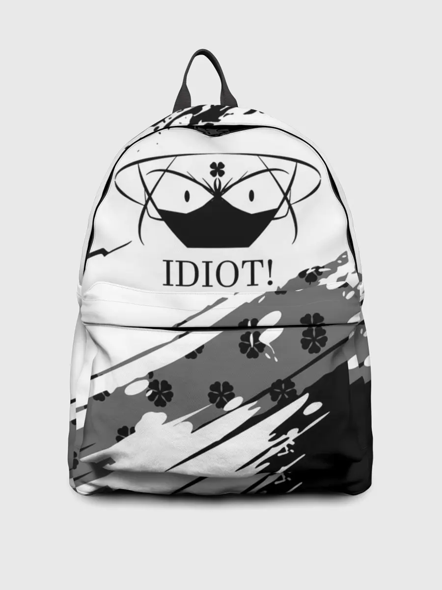 Рюкзак джинсовый / IDIOT! Black Clover