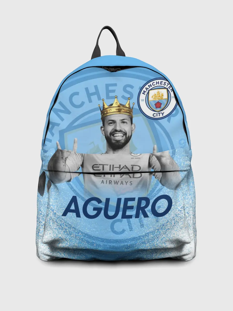 Рюкзак джинсовый / СЕРХИО АГУЭРО / SERGIO AGUERO