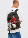 Рюкзак джинсовый / Henrikh Mkhitaryan