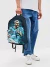 Рюкзак джинсовый / Серхио Агуэро
