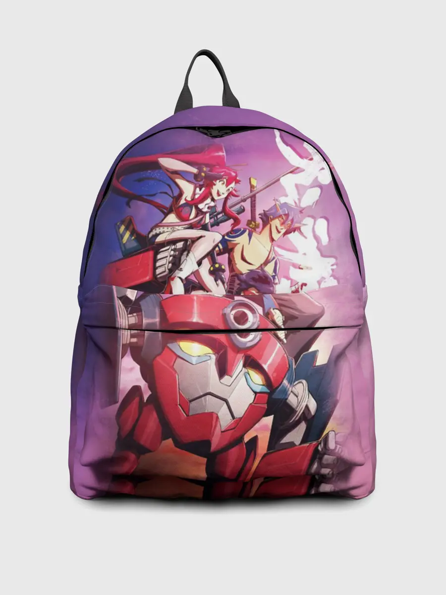Рюкзак джинсовый / Gurren Lagann