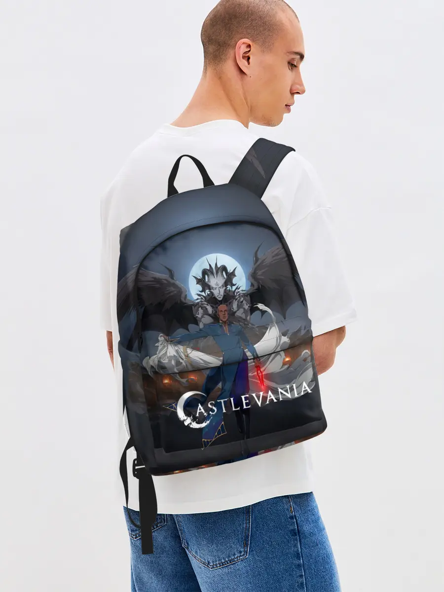 Рюкзак джинсовый / Castlevania Исаак