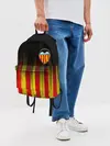 Рюкзак джинсовый / FC VALENCIA / ФК ВАЛЕНСИЯ