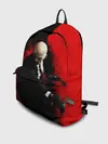 Рюкзак джинсовый / Hitman splash