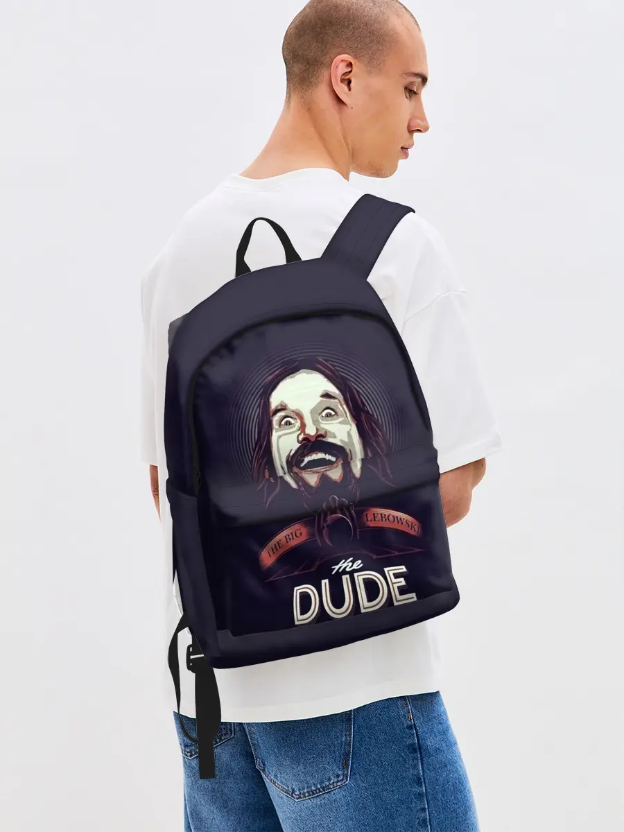 Рюкзак джинсовый / Большой Лебовский / The Dude