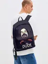 Рюкзак джинсовый / Большой Лебовский / The Dude