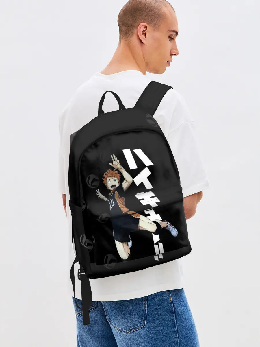 Рюкзак джинсовый / Шоё Хината | Haikyuu!!