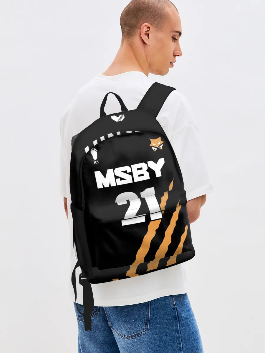 Рюкзак джинсовый / 21 | MSBY | BLACK JACKALS