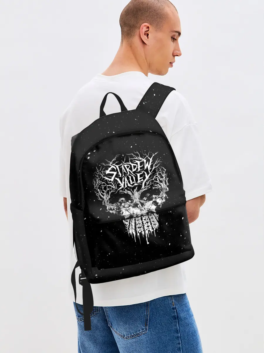 Рюкзак джинсовый / Stardew Valley Skull