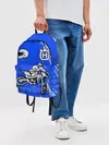 Рюкзак джинсовый / HUSQVARNA / ХУСКВАРНА / BLUE