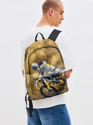 Рюкзак джинсовый / HUSQVARNA / ХУСКВАРНА / SPORT
