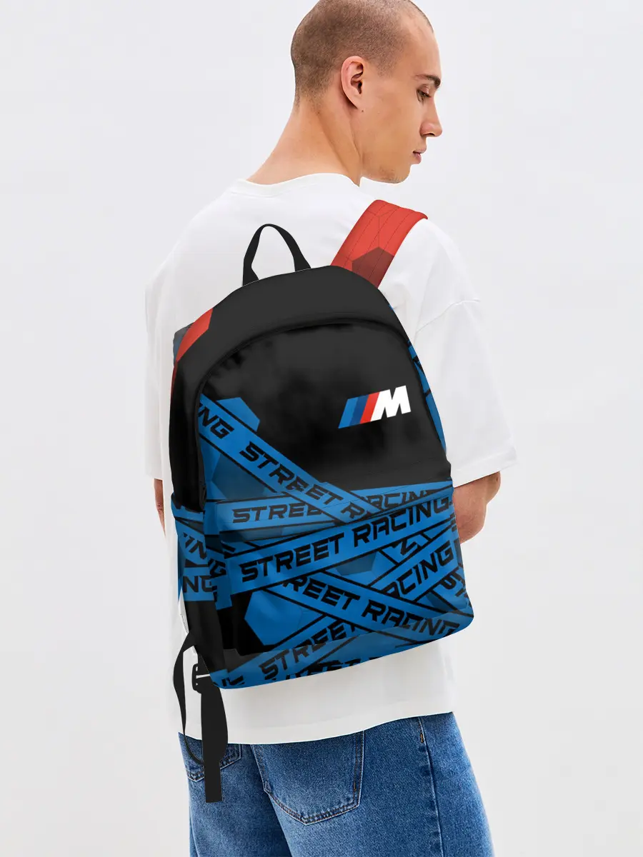 Рюкзак джинсовый / BMW - Racing