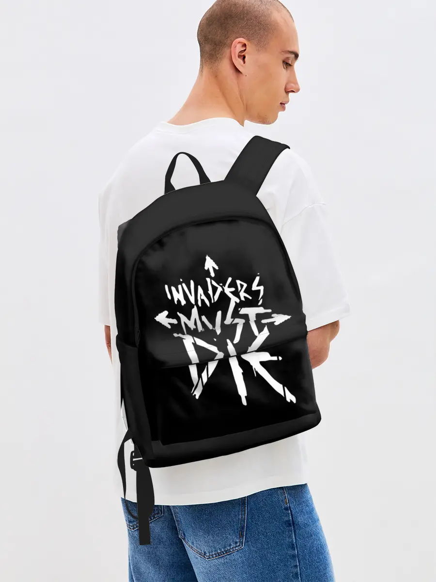 Рюкзак джинсовый / Invaders must die