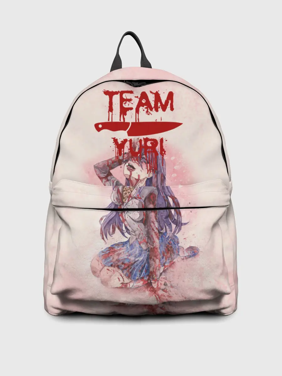 Рюкзак джинсовый / Team Yuri | Доки Доки
