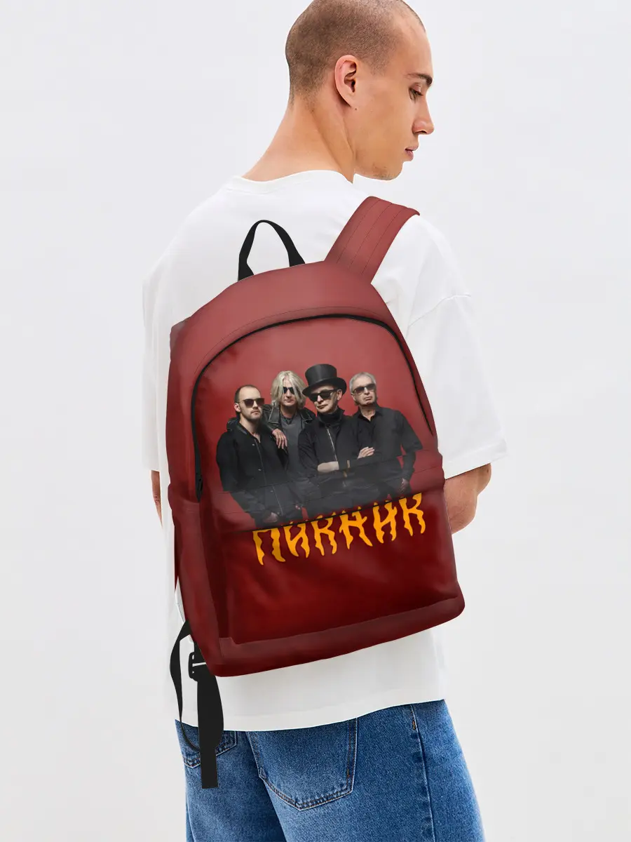 Рюкзак джинсовый / Группа Пикник