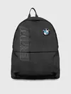 Рюкзак джинсовый / BMW LOGO AND INSCRIPTION