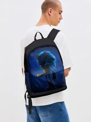 Рюкзак джинсовый / SONIC | СОНИК