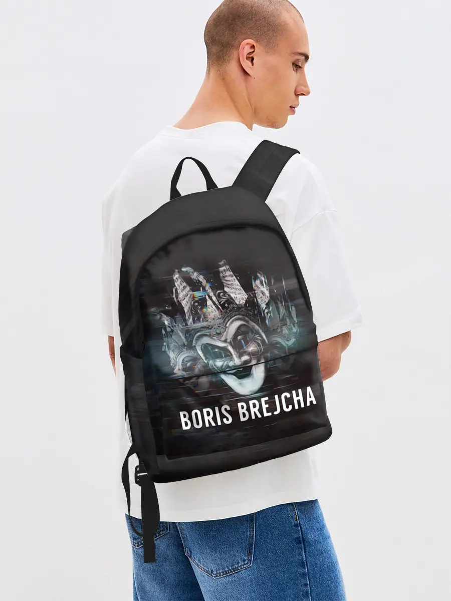 Рюкзак джинсовый / Boris Brejcha Mask