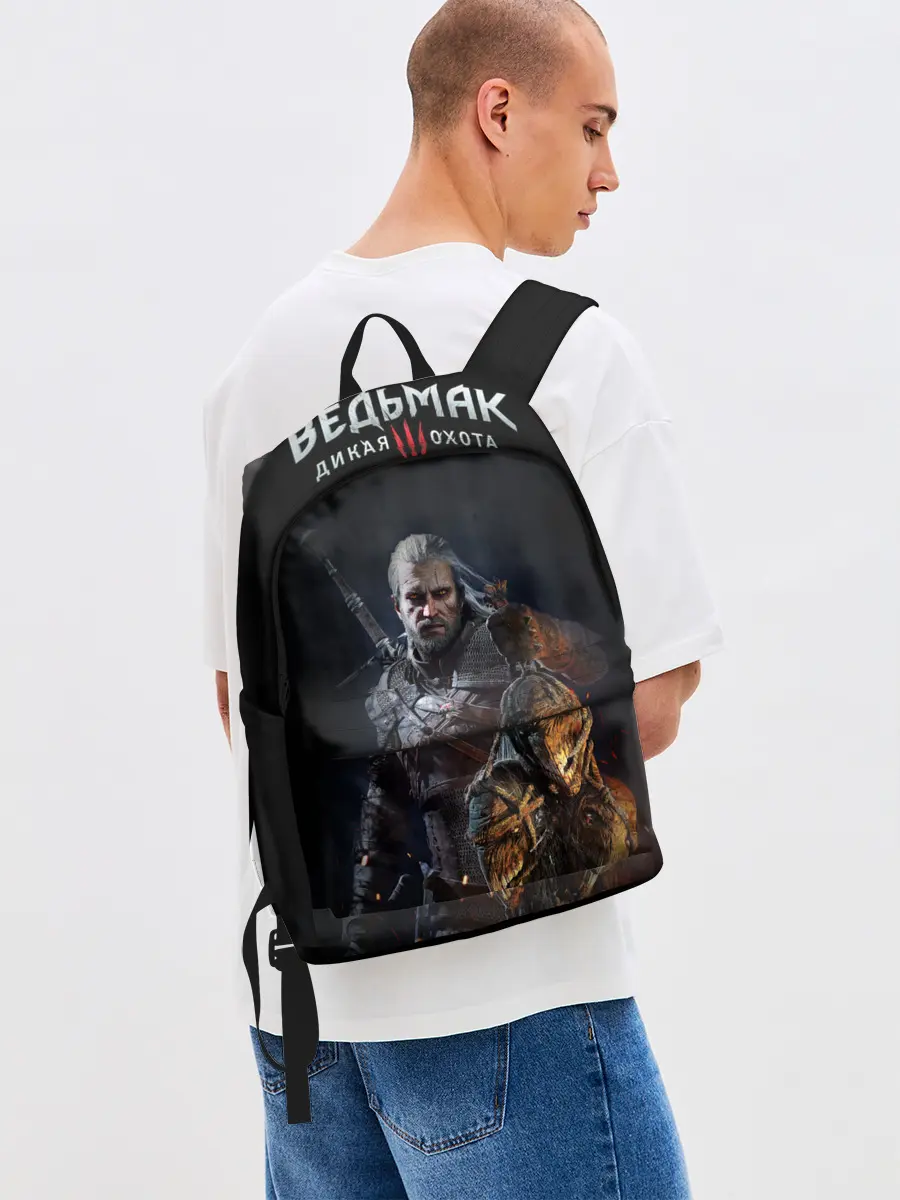 Рюкзак джинсовый / Witcher III