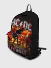 Рюкзак джинсовый / AC/DC HELLS BELLS