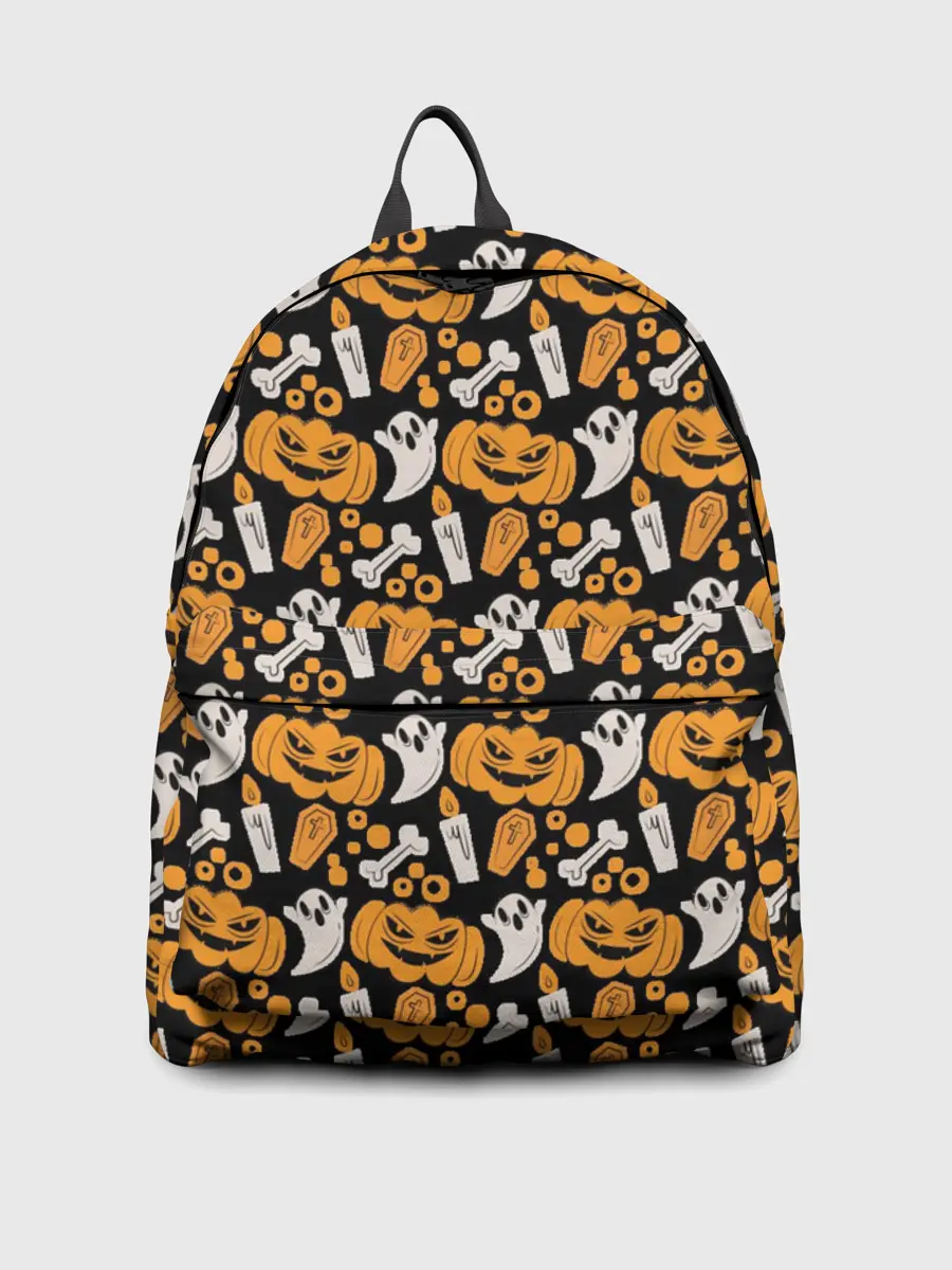 Рюкзак джинсовый / Patern Halloween 22