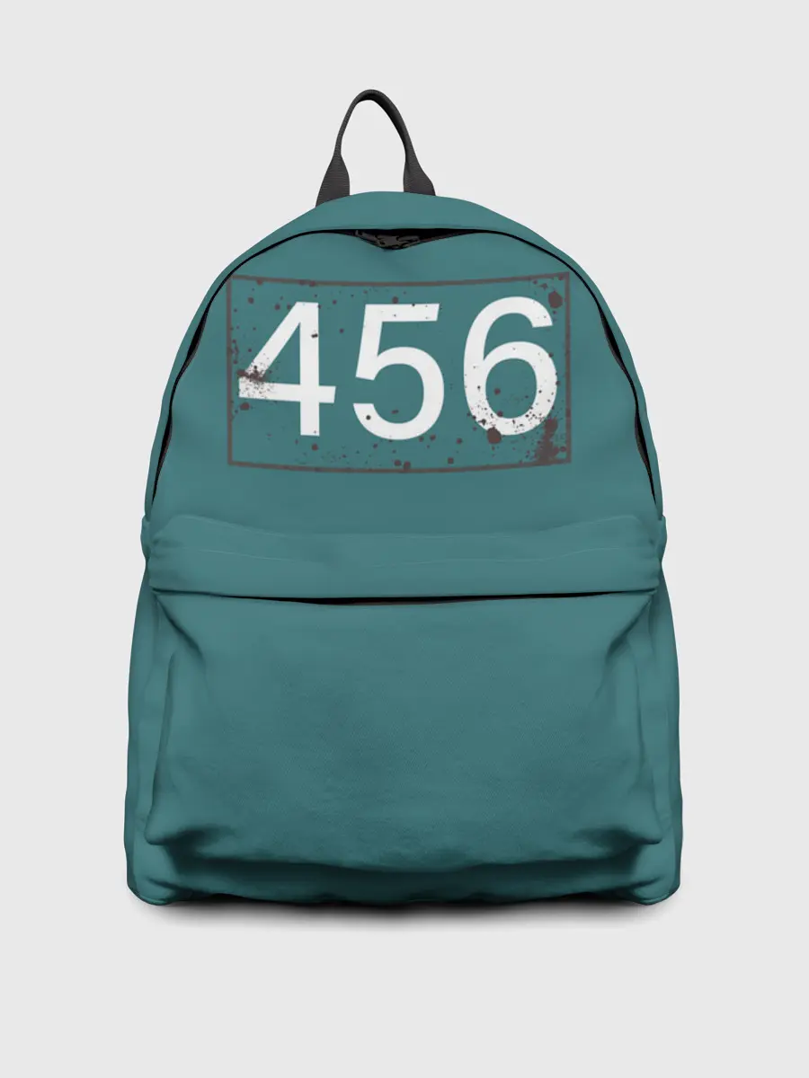 Рюкзак джинсовый / Игрок в кальмара 456.