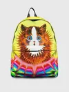 Рюкзак джинсовый / Psychedelic Rainbow Cat