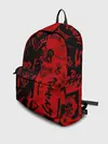 Рюкзак джинсовый / BERSERK BLACK RED | БЕРСЕРК ПАТТЕРН