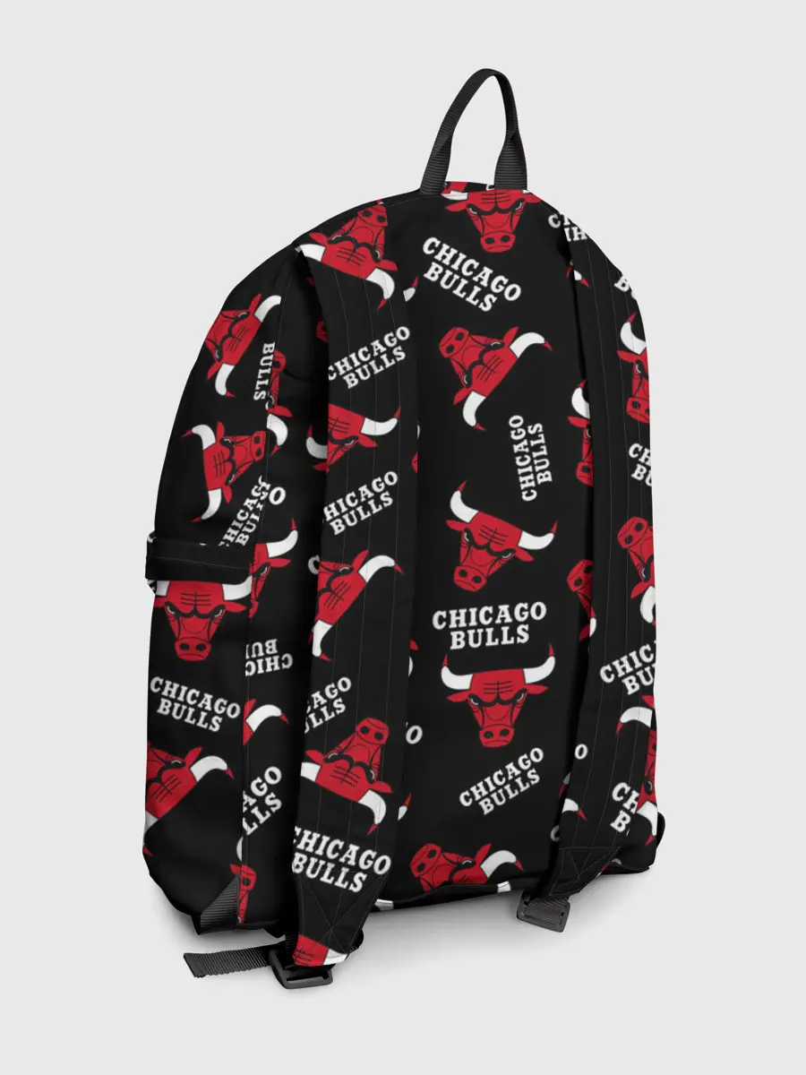 Рюкзак джинсовый / CHICAGO BULLS БЫКИ УЗОР