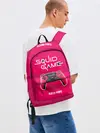 Рюкзак джинсовый / Играющий людьми