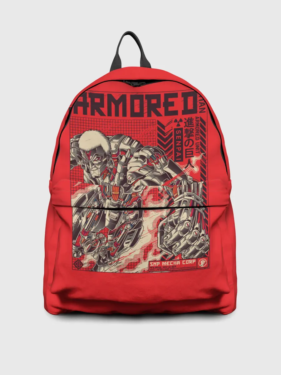 Рюкзак джинсовый / ARMORED TITAN - Бронированный Титан