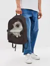 Рюкзак джинсовый / Котенок Ми