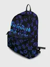 Рюкзак джинсовый / Genshin Impact | NEON PATTERN SYMBOL
