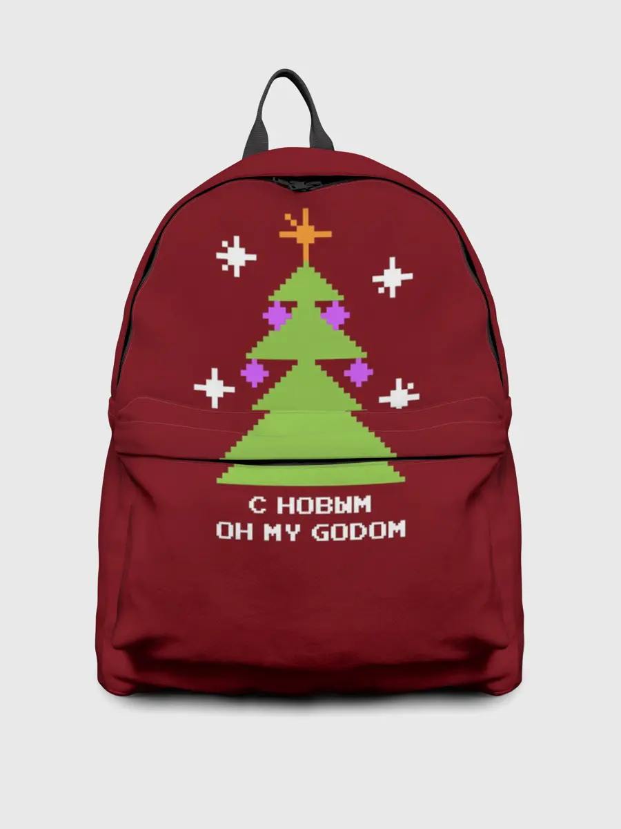 Рюкзак джинсовый / С новым оh my godom