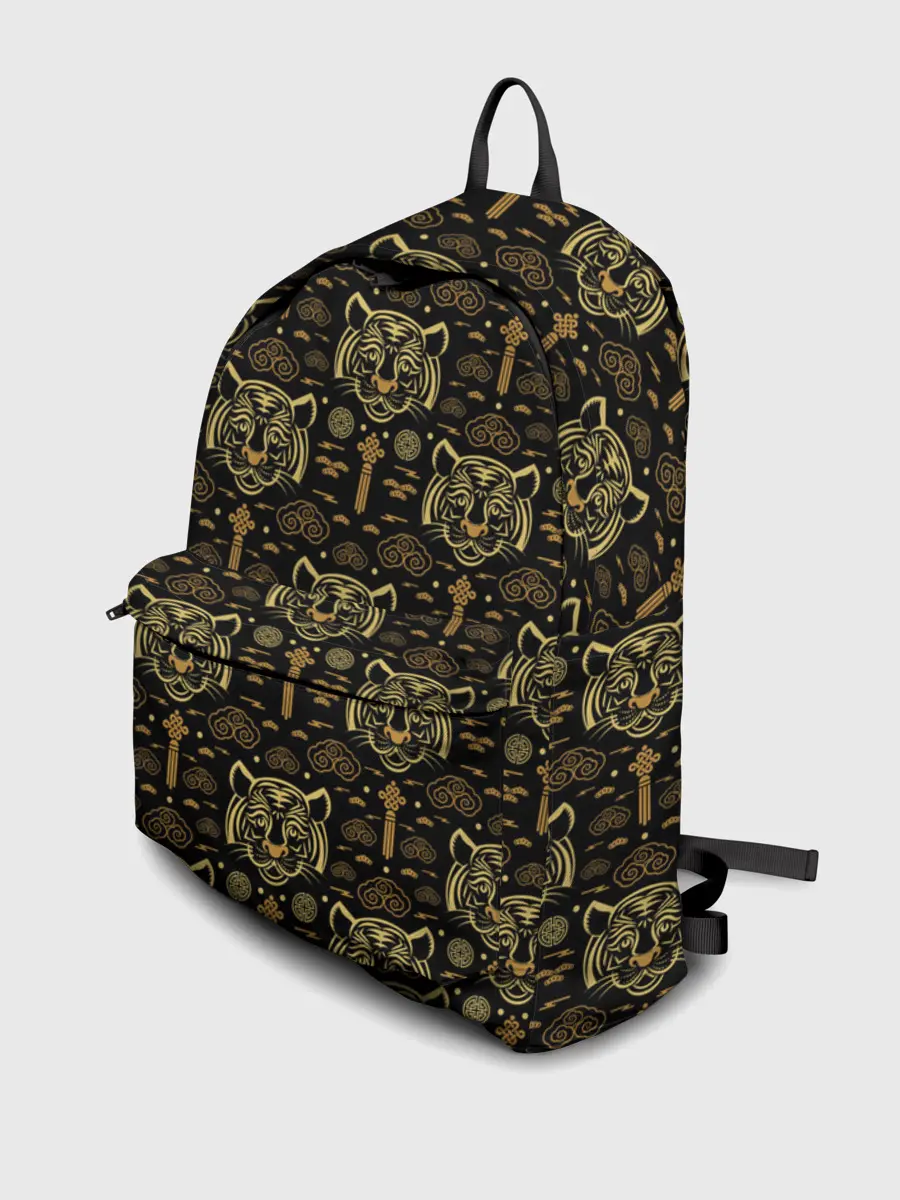 Рюкзак джинсовый / Тигры / Tigers