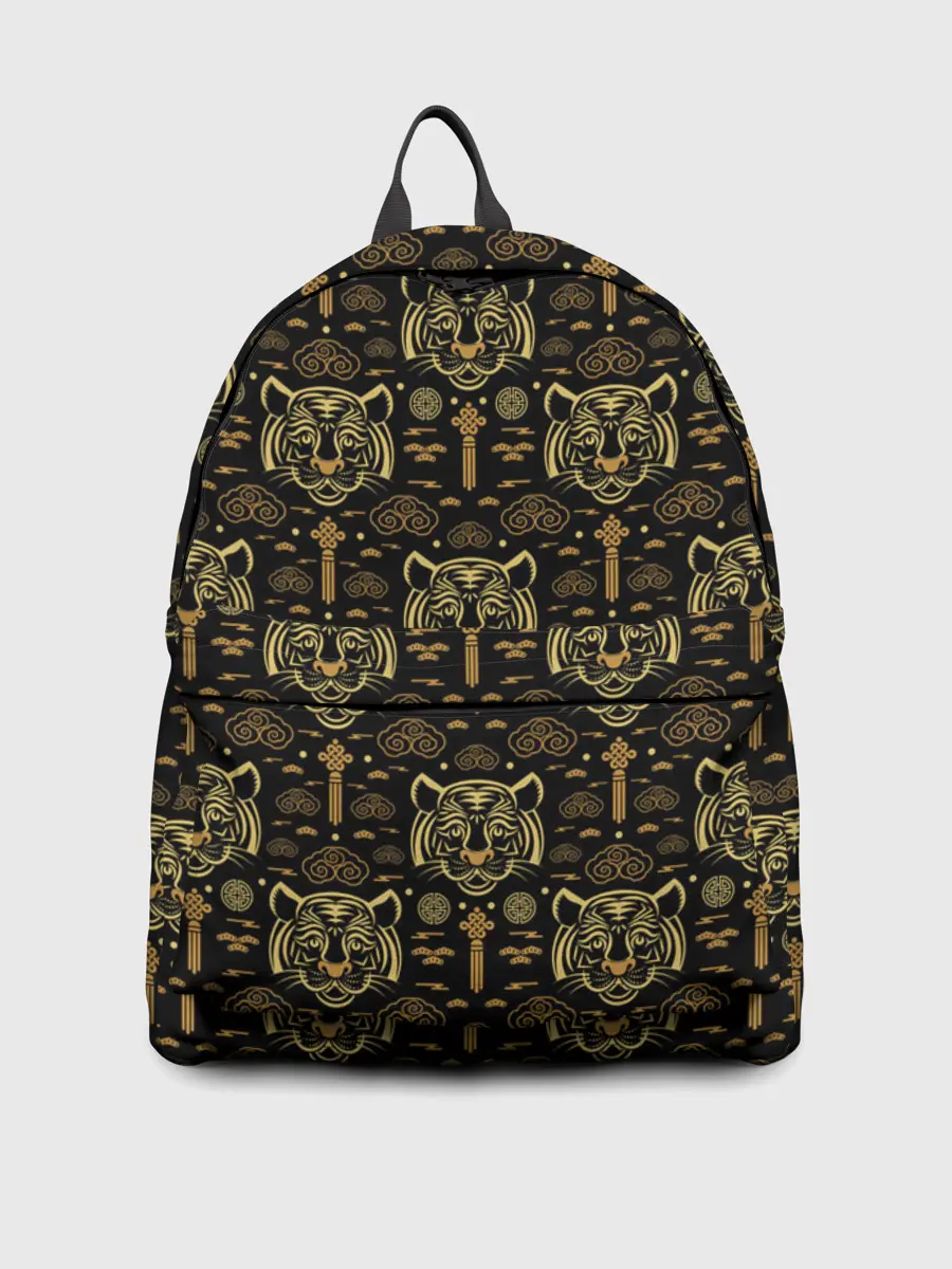 Рюкзак джинсовый / Тигры / Tigers