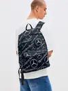 Рюкзак джинсовый / MERCEDES-BENZ / МЕРСЕДЕС-БЕНЗ / УЗОР