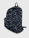 Рюкзак джинсовый / MERCEDES-BENZ / МЕРСЕДЕС-БЕНЗ / УЗОР