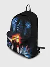Рюкзак джинсовый / MASS EFFECT N7 КАПИТАН ШЕПАРД
