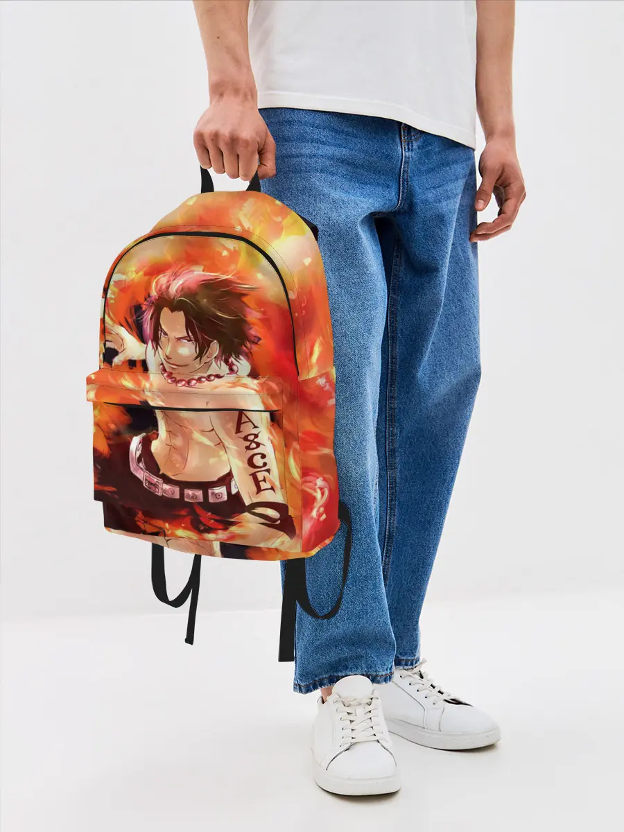 Рюкзак джинсовый / ONE PIECE ASCE HERO
