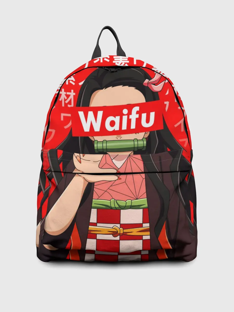 Рюкзак джинсовый / Waifu - Незуко Комадо