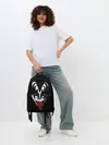 Рюкзак джинсовый / Кисс