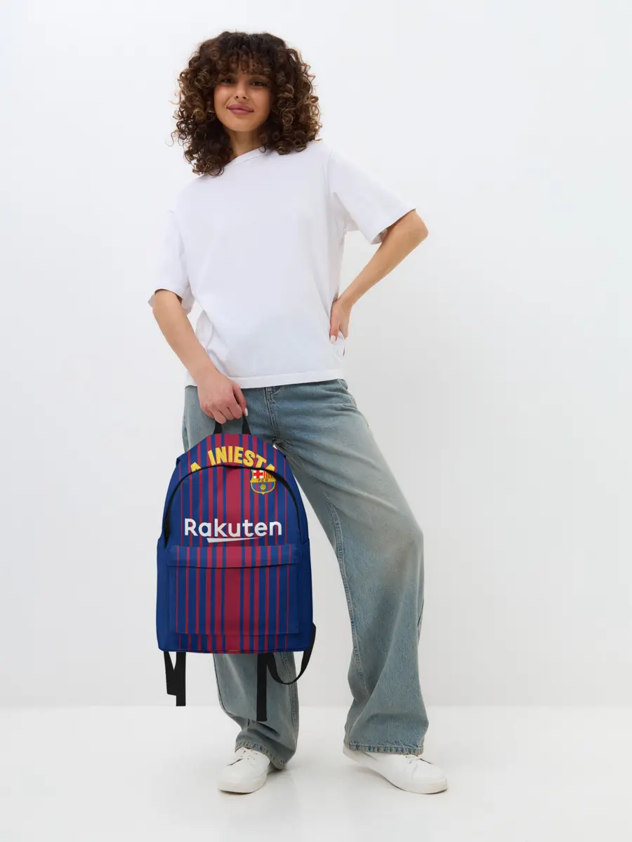 Рюкзак джинсовый / Iniesta 17-18